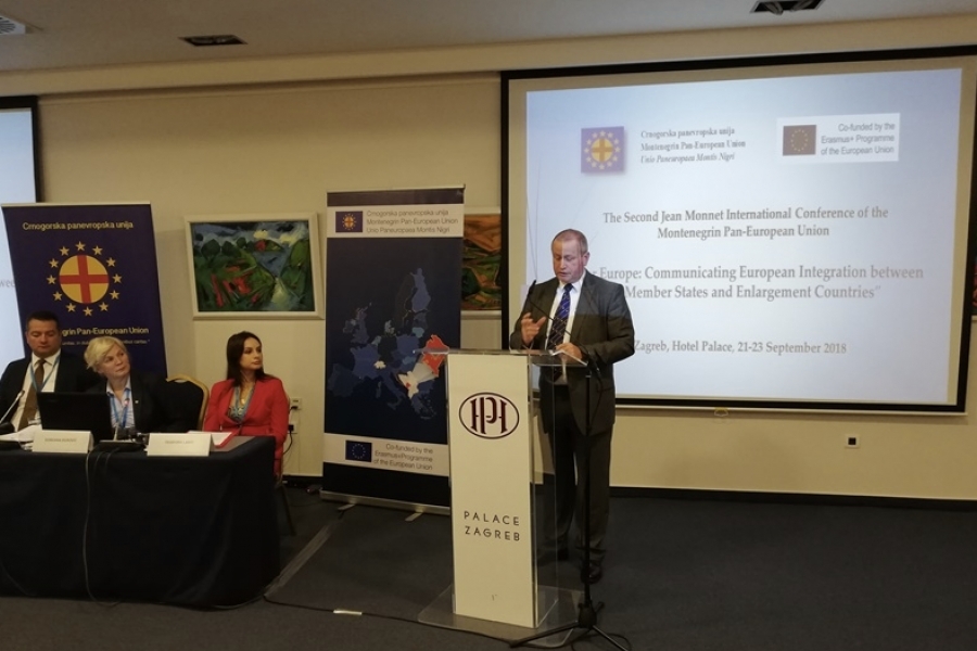 Poročilo z mednarodne konference v Zagrebu, slovensko panevropsko gibanje